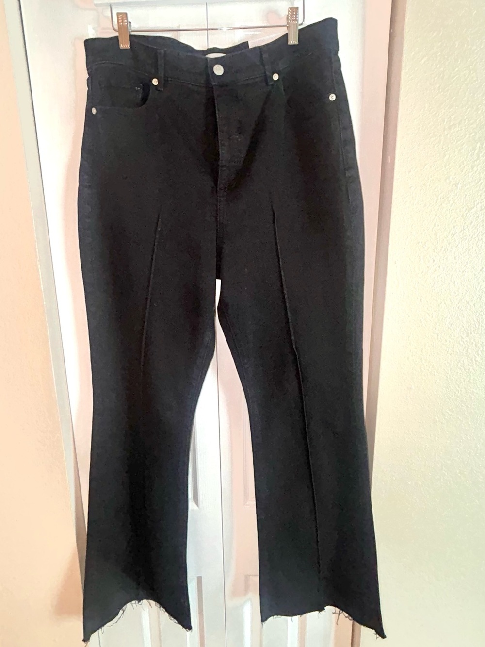 NWT LOFT Black Flare Jeans